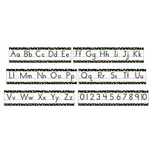 Trend Metal Alphabet Mini Bulletin Board Set, 3 Sets of 9 (T-8771BN)