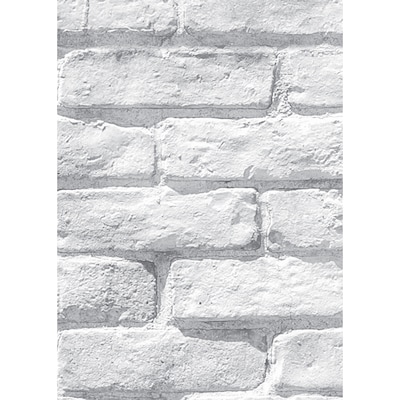 Teacher Created Resources White Brick Better Than Paper Bulletin Board Roll 4-Pack (TCR32209)