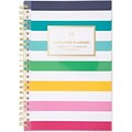 2020 5-1/2 x 8-1/2 Customizable Weekly/Monthly Planner, Simplified Happy Stripe by Emily Ley (EL301-201-20)