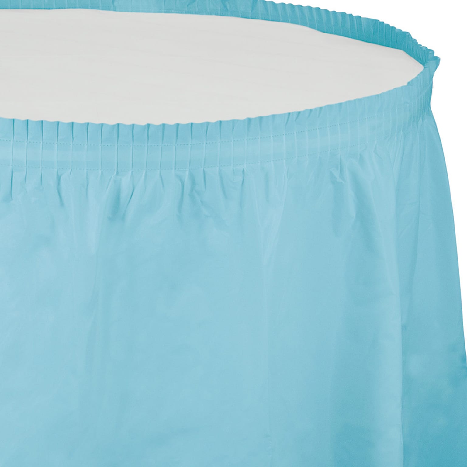 Creative Converting 14 Pastel Blue Plastic Tableskirts, 3 Count (DTC010037TS)