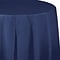 Creative Converting 82 Navy Blue Round Plastic Tablecloths, 3 Count (DTC703278TC)