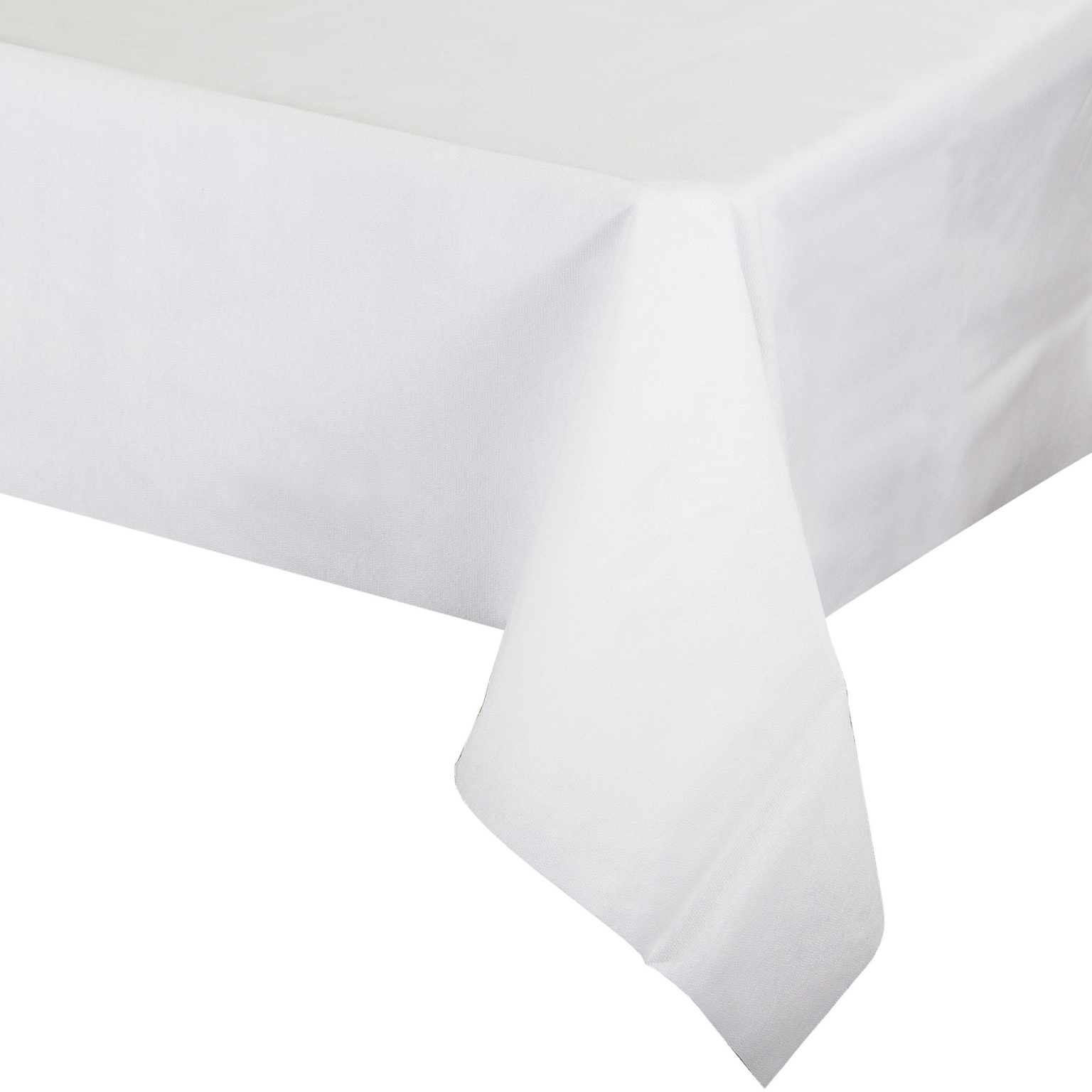 Creative Converting 50W x 108L White Paper Tablecloths, 3 Count (DTC813272TC)