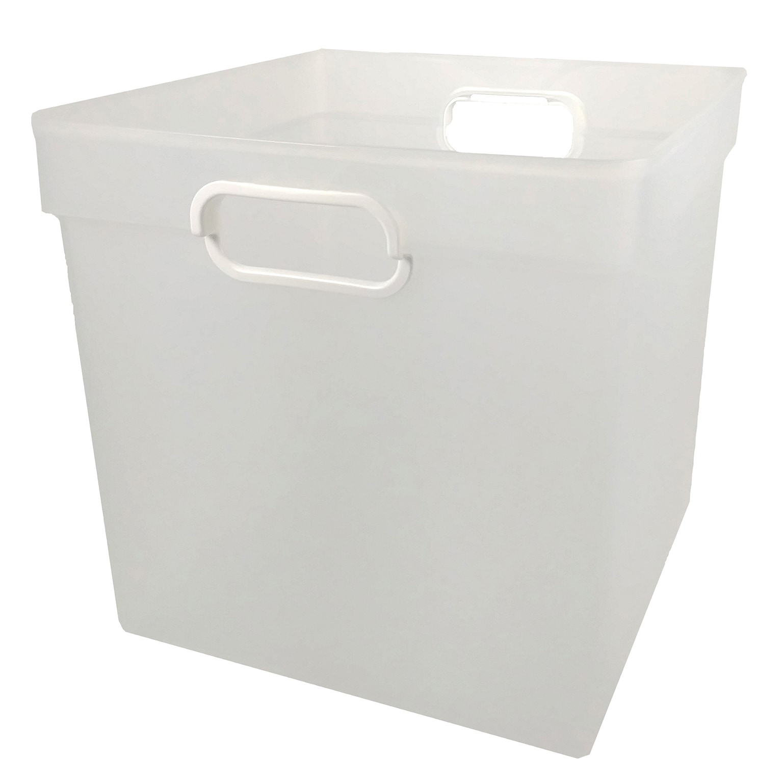 Romanoff Cube Bin Clear, Set of 3 (ROM72520BN)