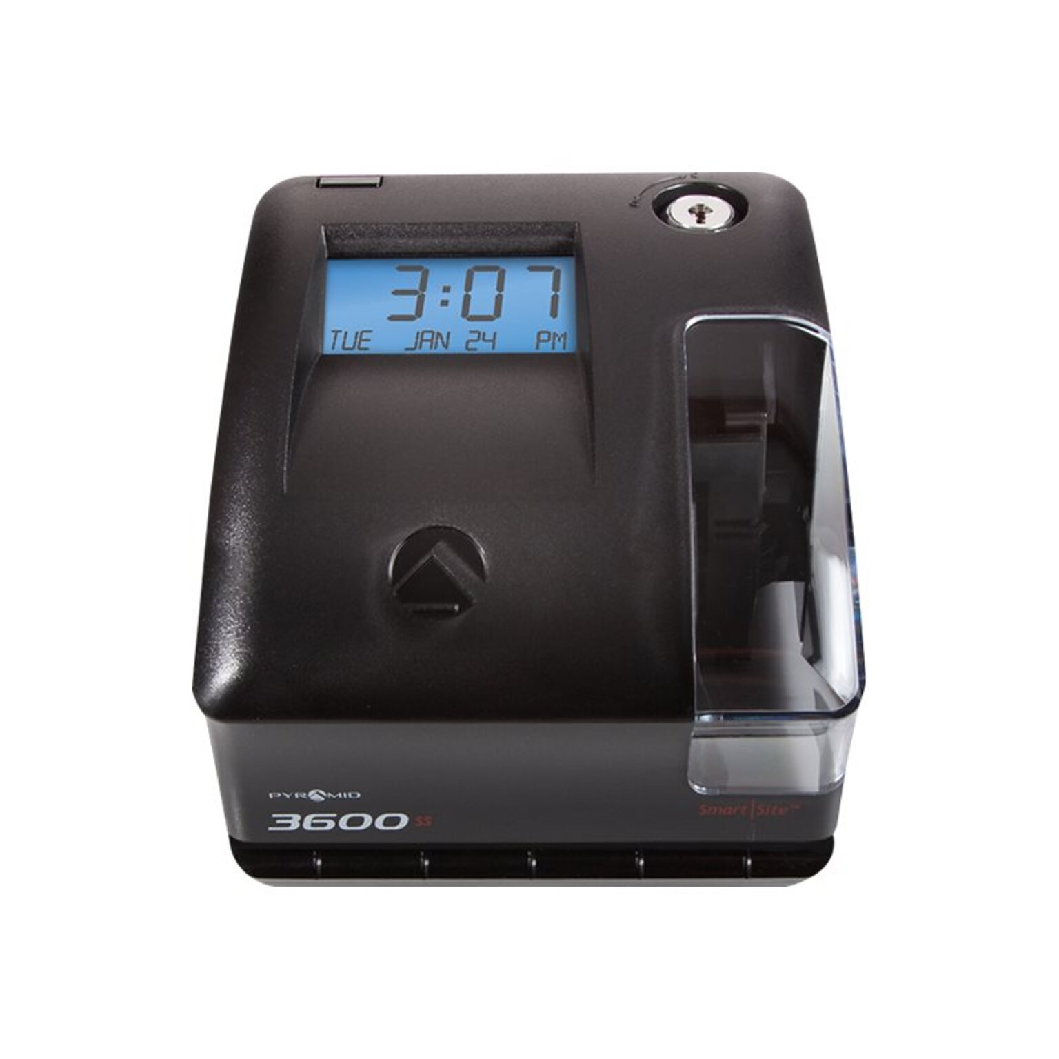 Pyramid Punch Card Time Clock System, Black (3600SS)