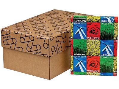 Mohawk 11 x 17 Copy Paper, 100 lbs., 100 Brightness, 250 Sheets/Ream, 3 Reams/Carton (12-221CASE)