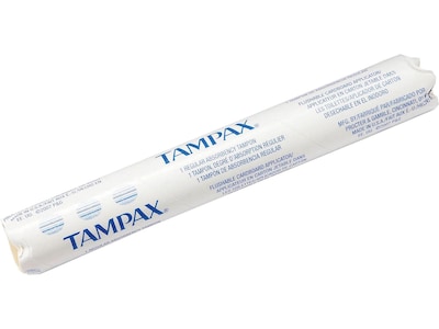 Tampax Regular Absorbency Tampons, 200/Carton (NON241288)