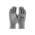 G-Tek GP Polyurethane Coating Nylon Gloves, Gray, 12 Pairs (33-G125/M)