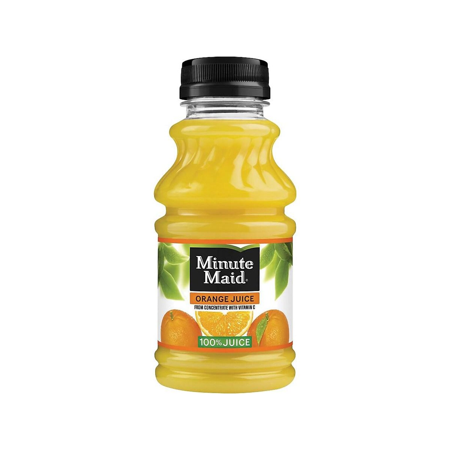 Minute Maid Orange Juice, No Sugar Added, 10 oz., 24/Carton (00025000056857)