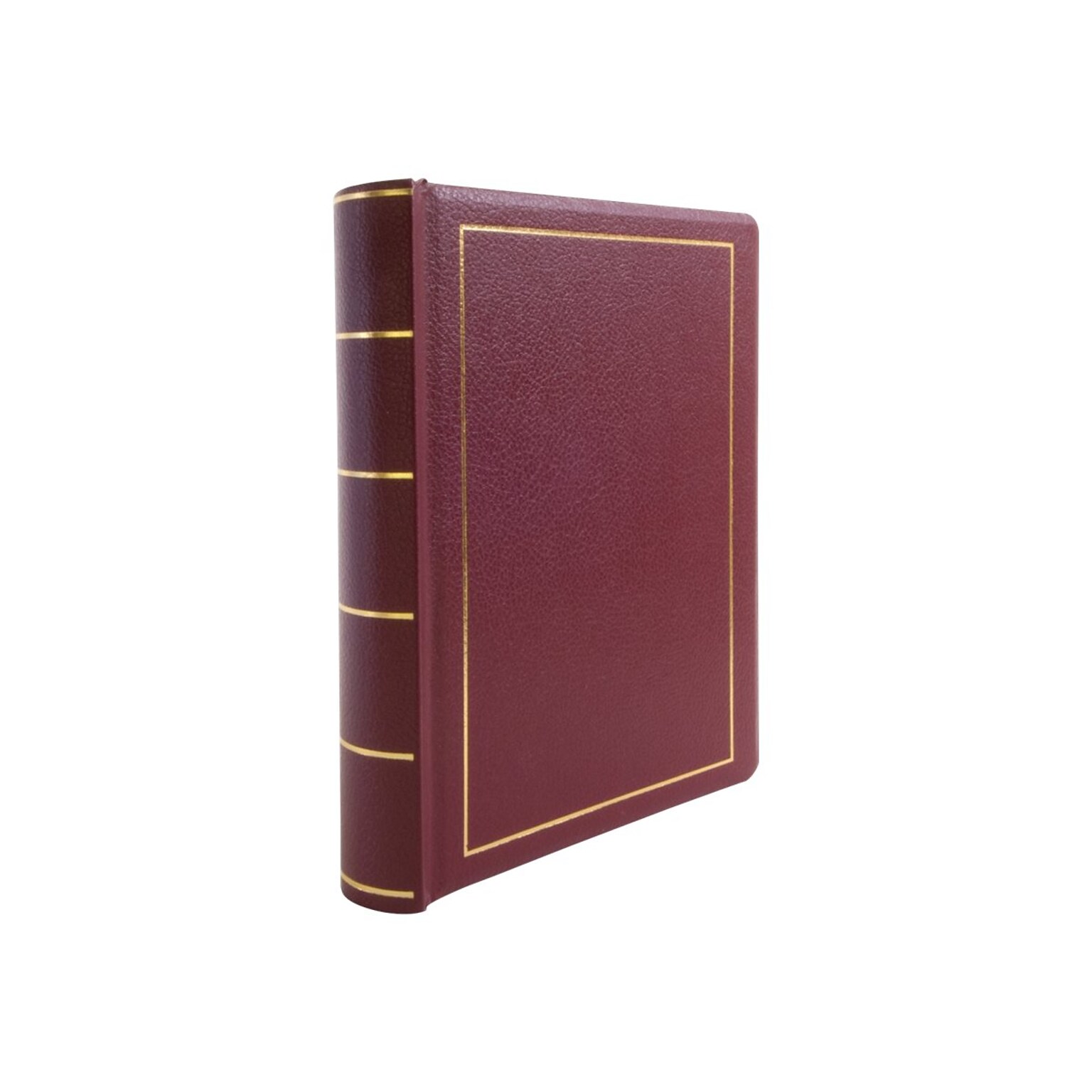 Wilson Jones Minute Book Heavy Duty Non-View Post Binder, Red (WLJ39611)