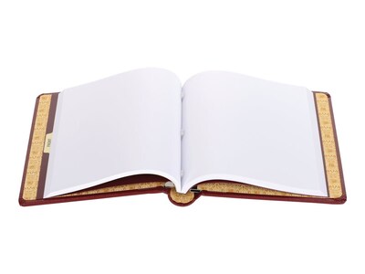 Wilson Jones Minute Book Heavy Duty Non-View Post Binder, 250 Sheet Capacity, Red (WLJ39611)