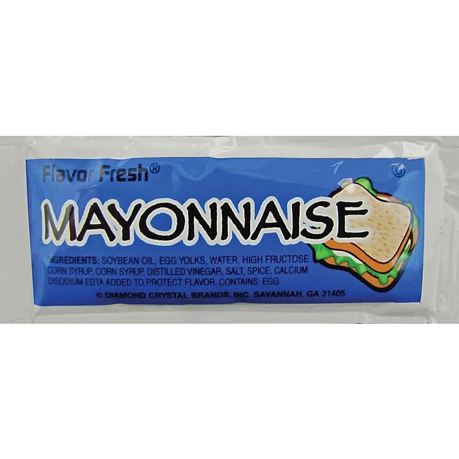 Diamond Crystal Flavor Fresh Mayonnaise, 0.32 oz., 200/Box (PPIVENL154)