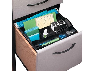 Rubbermaid Poly Drawer Organizer, Black (11916ROS)