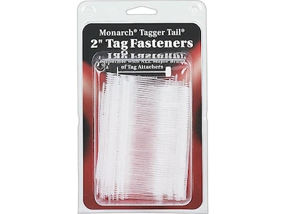 Monarch Tagger Tail Fasteners, Clear, 1000/Pack (925045SP)