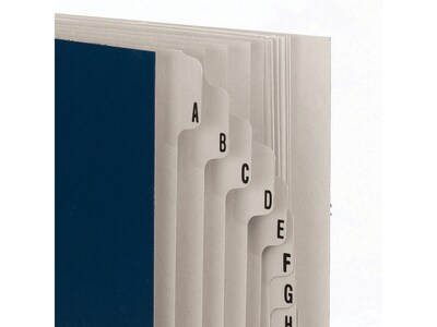 Smead Desk File/Sorter, Alphabetic (A-Z), 20 Dividers, Letter Size, Blue (89282)