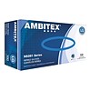 Ambitex N5201 Series Powder Free Blue Nitrile Gloves, Large, 1000/Carton (NLG5201)