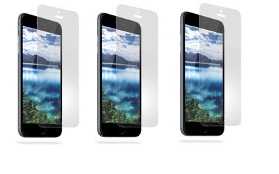 Overtime Tempered Glass Screen Protector For Apple iPhone 6, 6s -Pack of 3