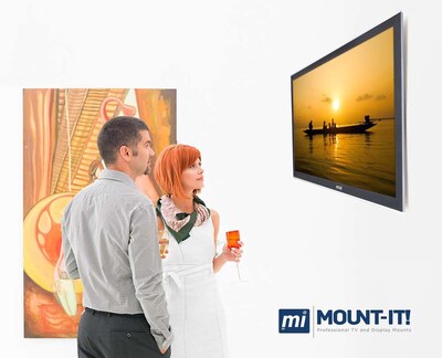 Mount-It! TV Wall Mount with Tilt for 32" to 55" Flat Screen Displays (MI-1131L)
