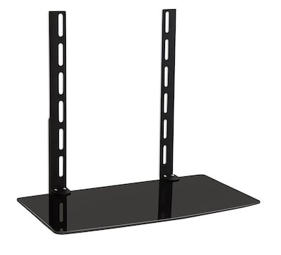 Mount-It! TV Wall Mount Bracket for Cable Box, DVD Player, Stereo Components Shelf (1 Shelf) (MI-840