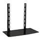 Mount-It! TV Wall Mount Bracket for Cable Box, DVD Player, Stereo Components Shelf (1 Shelf) (MI-8401)