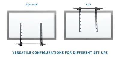 Mount-It! TV Wall Mount Bracket for Cable Box, DVD Player, Stereo Components Shelf (1 Shelf) (MI-8401)