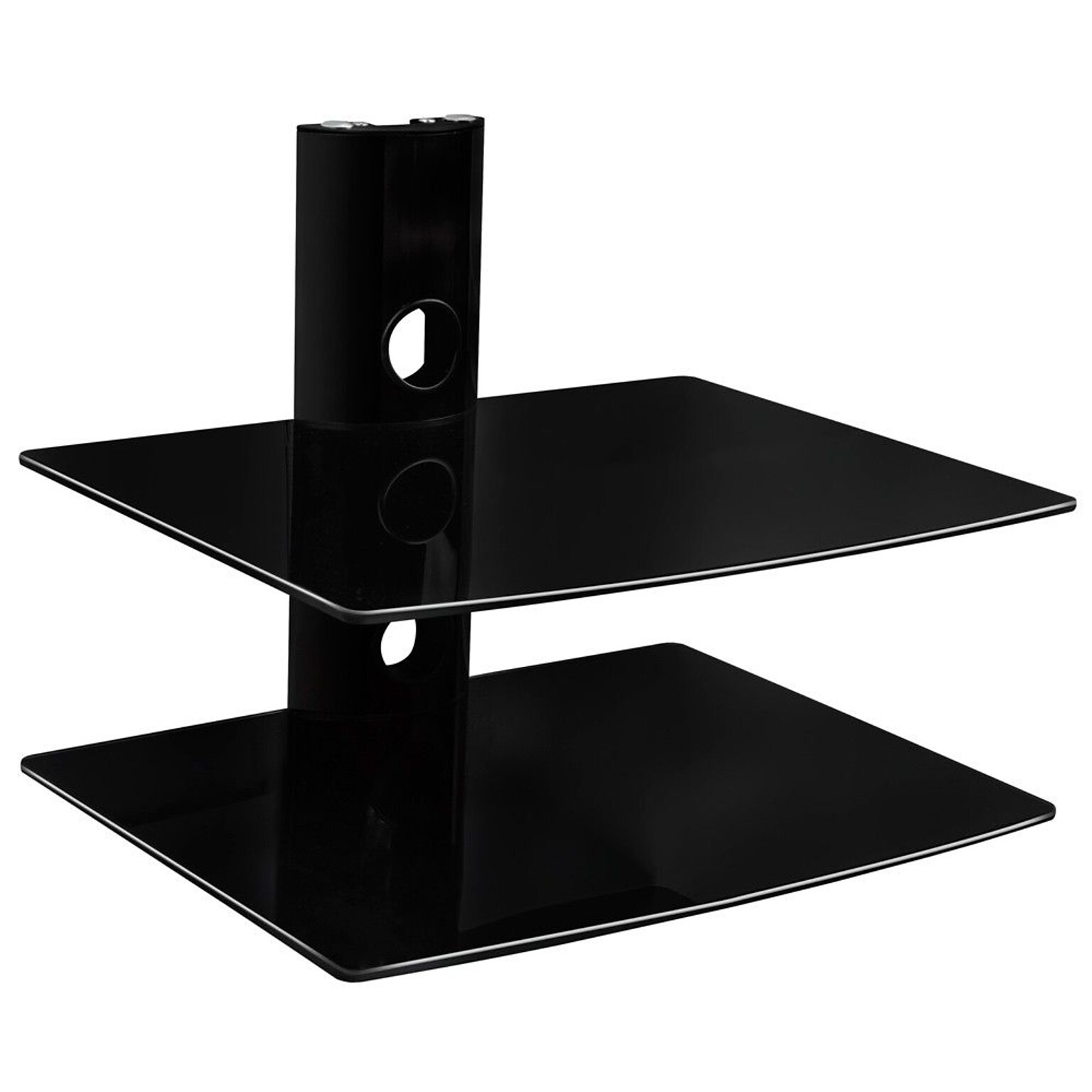 Mount-It! Floating Wall Mounted Dual Glass Shelf Bracket (MI-802)