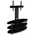 Mount-It! TV Entertainment Center Stand with Mount and Storage Shelves 32-70 TVs (MI-865)