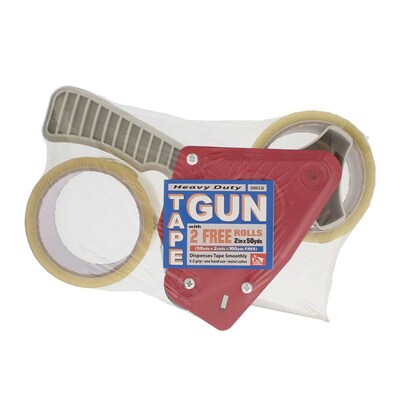 MINI-GRIP My Helper Heavy-Duty Tape Gun, 2/Rolls (HBCL250CLG)
