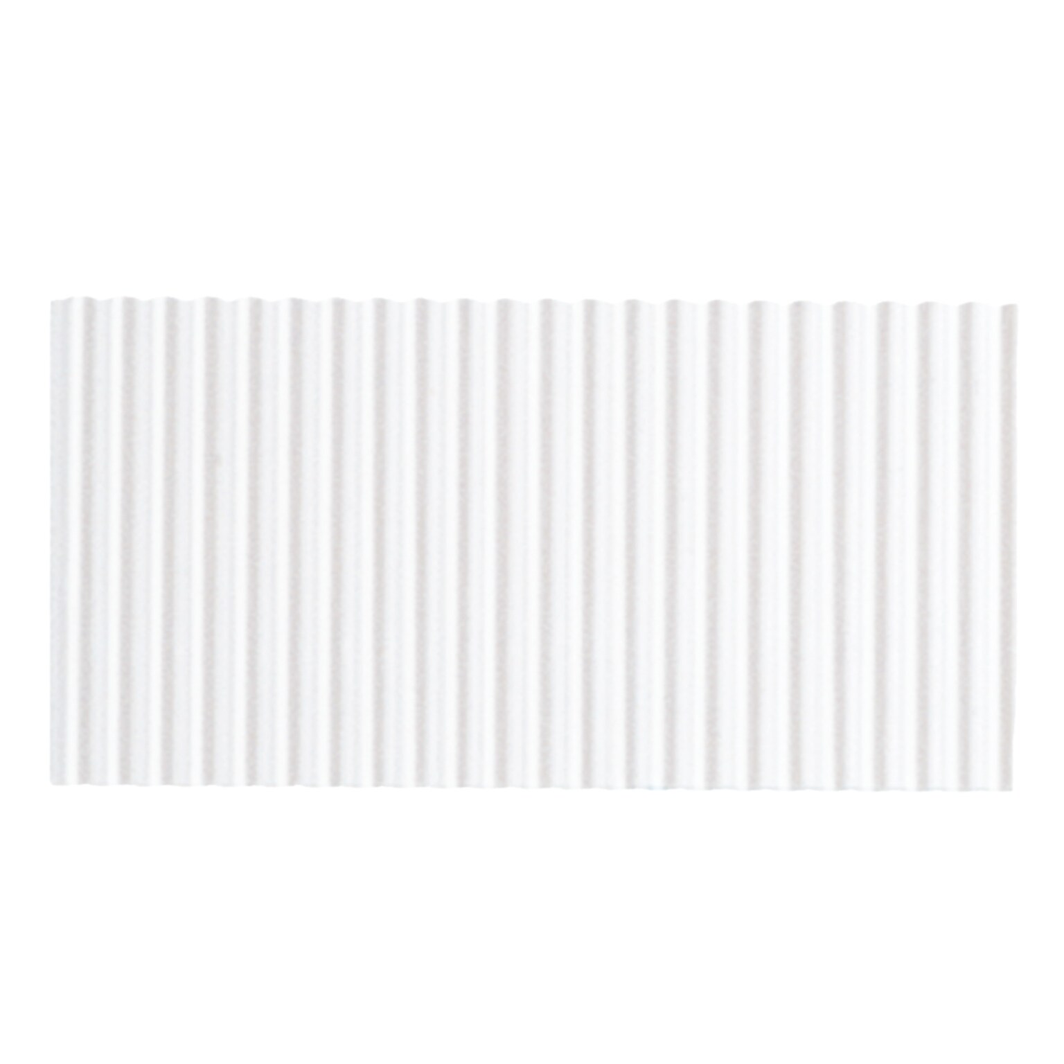 Pacon Corobuff 48 x 300 Corrugated Paper Roll, White (0011011)