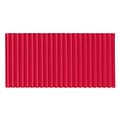 Pacon Corobuff 48 x 300 Corrugated Paper Roll, Flame Red (0011031)