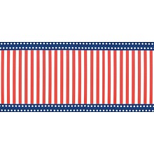 Pacon Corobuff 48 x 300 Corrugated Paper Roll, Stars & Stripes (0019841)