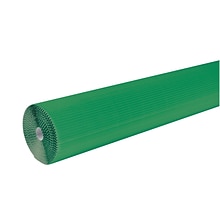 Pacon Corobuff 48 x 300 Corrugated Paper Roll, Emerald Green (0011141)