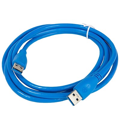 SumacLife Blue USB 3.0 Extension Cable A-Male to A-Male –Blue 6Feet