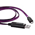 SumacLife Purple LED Light Sync and Charge Micro USB Cable
