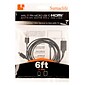 SumacLife 11 Pins Micro USB to HDMI Build-in MHL Adapter with 6 FT HDMI Cable