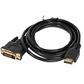 Sumaclife DVI-HDMI Cable 6 ft, Black