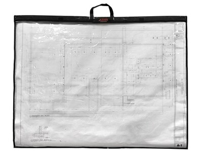 AdirPro Blueprint Map Plan Shield, 24 x 36, PS2436