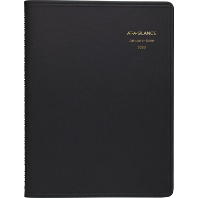 2020 AT-A-GLANCE 8-1/2 x 11 Eight Person Daily Appointment Book, Black (70-212-80-20)