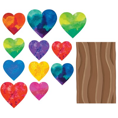 North Star Teacher Resource Growing Hearts & Minds Bulletin Board Set (NST3086)