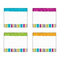Trend Color Harmony Stripes Terrific Labels™ Variety Pack, 36 Per Pack, 3 Packs (T-68912BN)