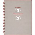 2020 AT-A-GLANCE 8 1/2 x 11 Weekly/Monthly Planner Signature Collection, Gray (YP905-0820)