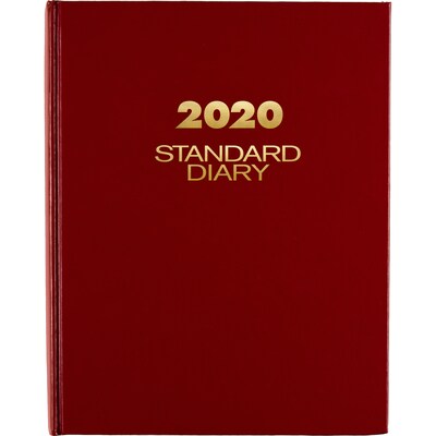 2020 AT-A-GLANCE 7-1/2 x 9-1/2 Standard Diary, Red (SD374-13-20)