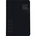 2020 AT-A-GLANCE 5-1/2 x 8-1/2 Weekly/Monthly Planner Contemporary, Black (70-100X-05-20)