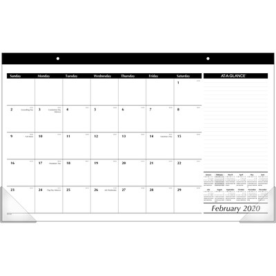 2020 AT-A-GLANCE 18 x 11 Compact Desk Pad (SK14-00-20)