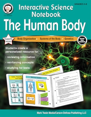 Interactive Science Notebook The Human Body Resource Book by Schyrlet Cameron, Paperback (405030)