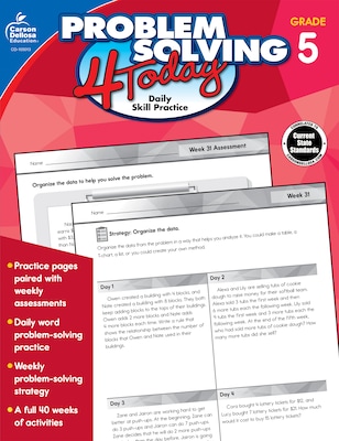Problem Solving 4 Today by Rebekah J. Stanley, Grade 5, Paperback (105013)