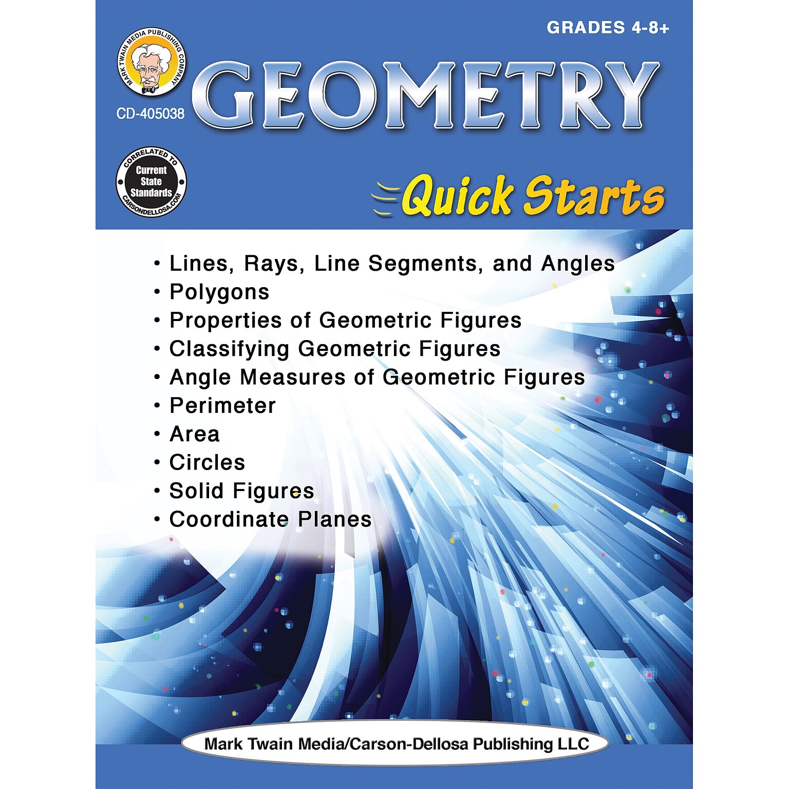 Geometry Quick Starts Workbook by Vicky Shiotsu, Paperback (405038)