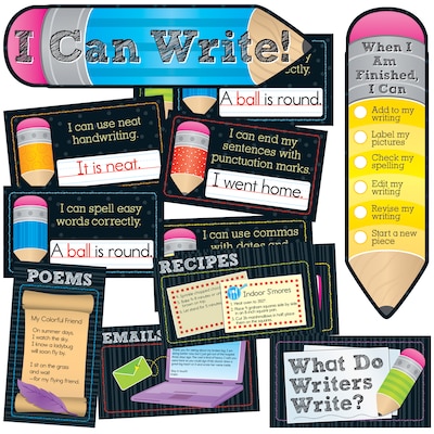 Carson-Dellosa I Can Write! Mini Bulletin Board Set (110446)