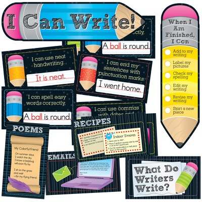 Carson-Dellosa I Can Write! Mini Bulletin Board Set (110446)