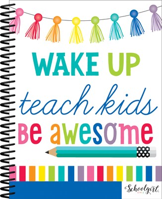 Hello Sunshine Teacher Planner Plan Book by Melanie Ralbusky,  8 2/5" x 10 9/10", 128 Pages (105023)