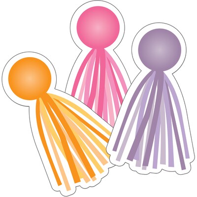 Schoolgirl Style Hello Sunshine Tassels Cut-Outs (120557)